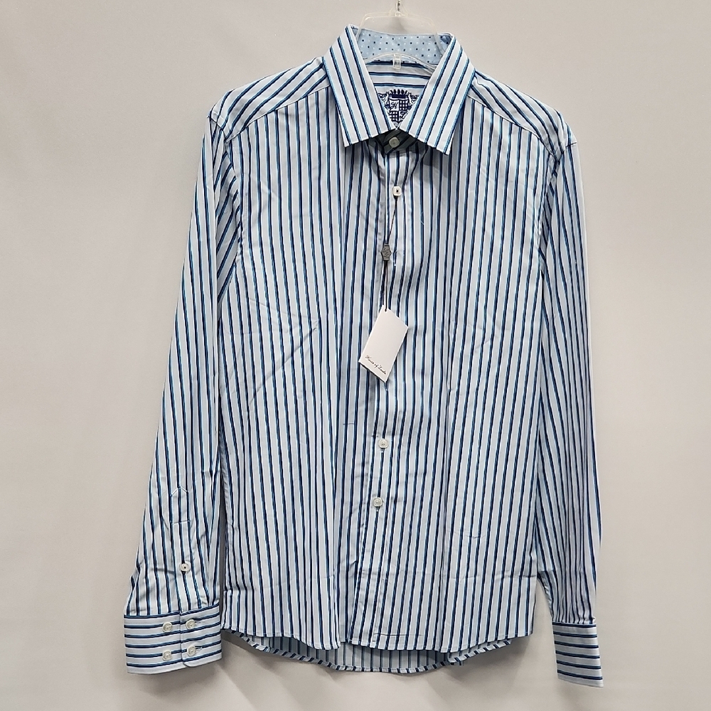 Blue Striped Men's Shirt